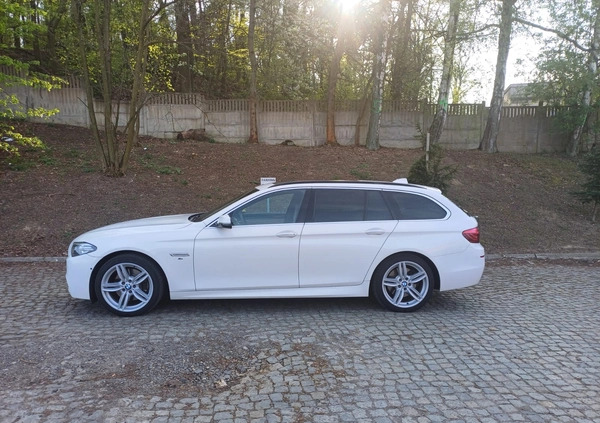 BMW Seria 5 cena 76900 przebieg: 281000, rok produkcji 2013 z Bolesławiec małe 379